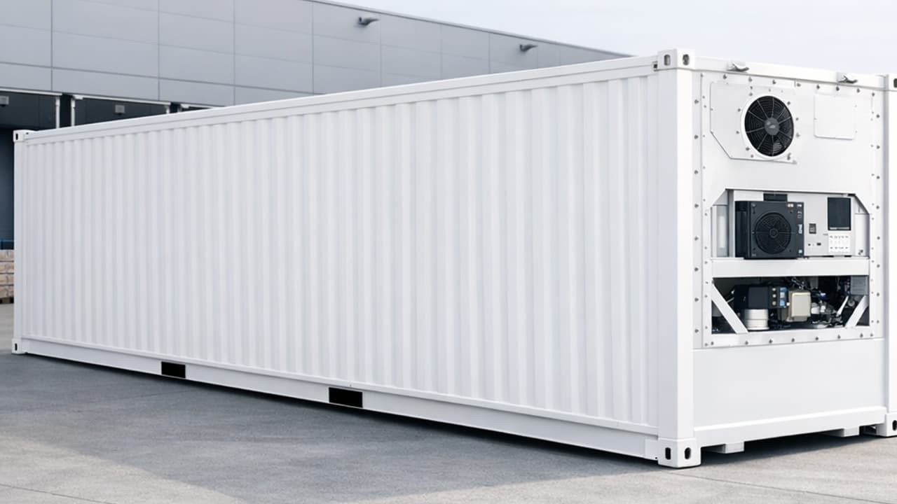 Huur van een koelcontainer