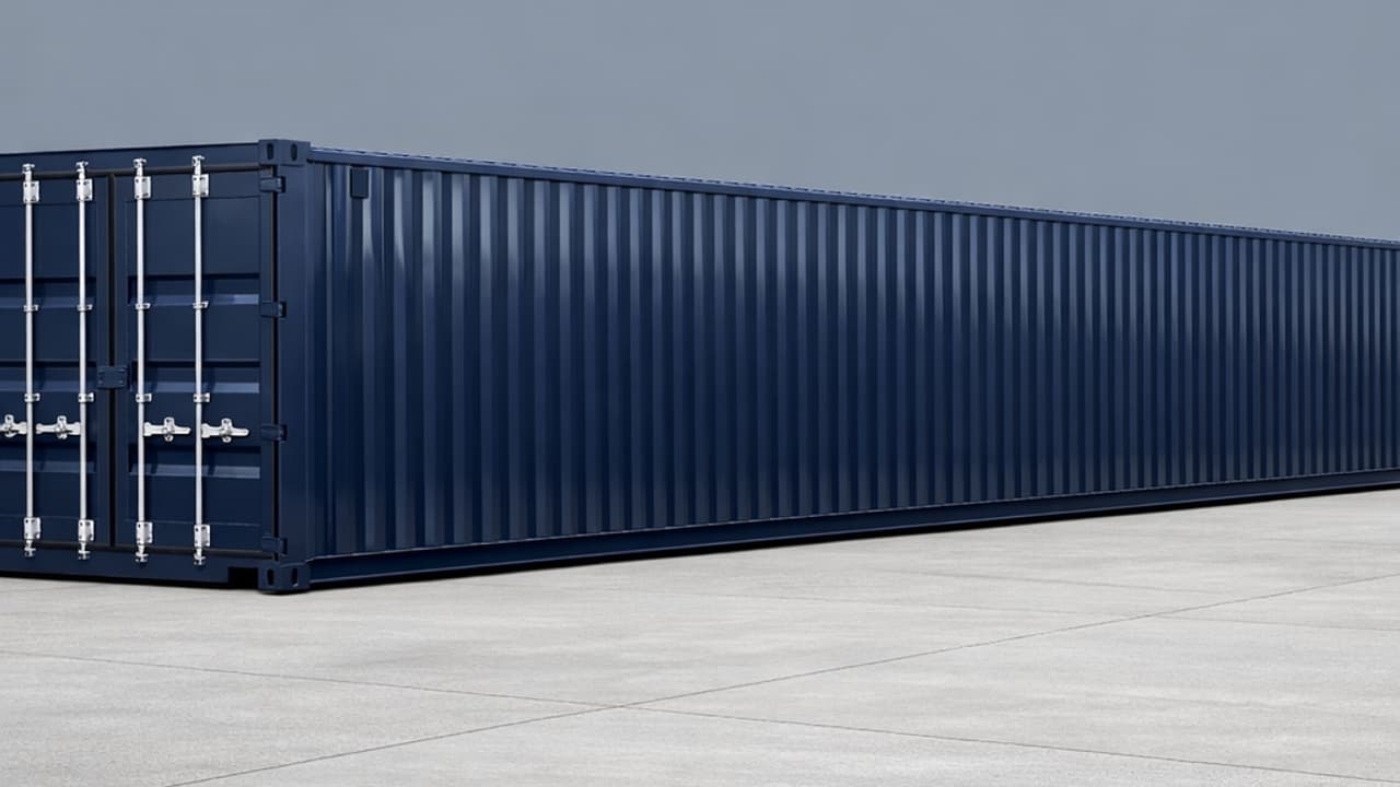 Container 40 voet one-trip geleverd naar Emmen