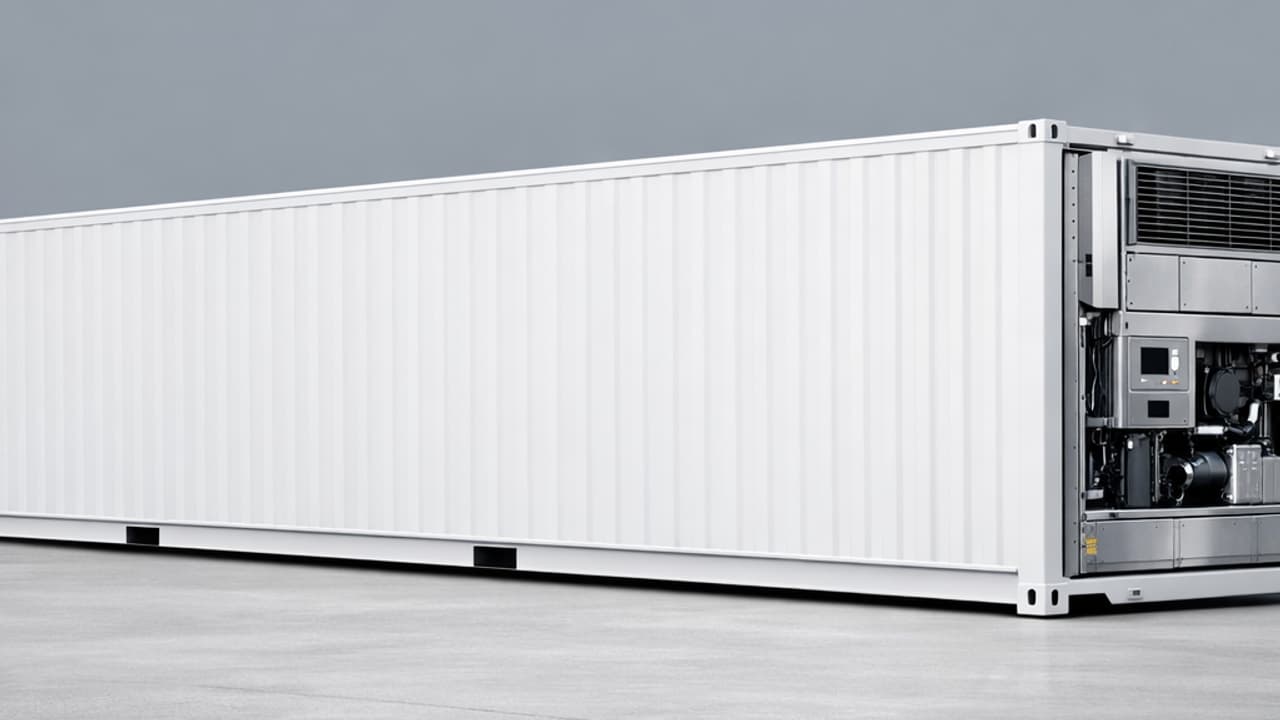 Nieuwe koelcontainer van 40 voet met Carrier Vector groep